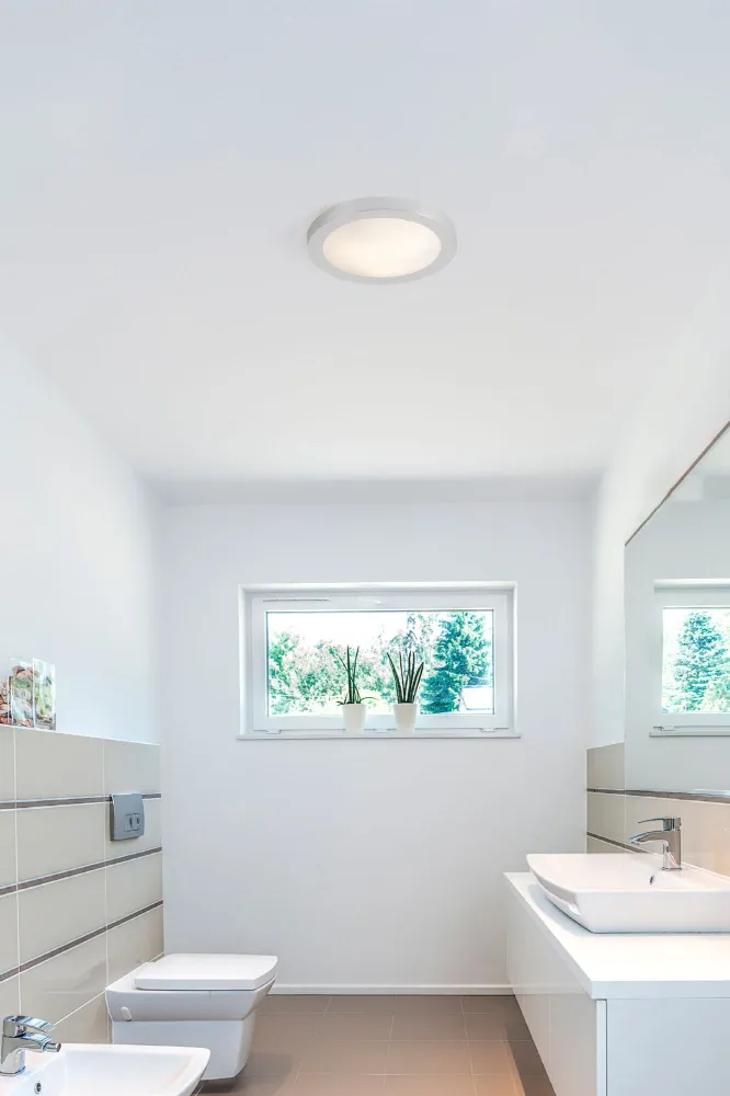 Faro LOGOS 270 Gray ceiling lamp 62980