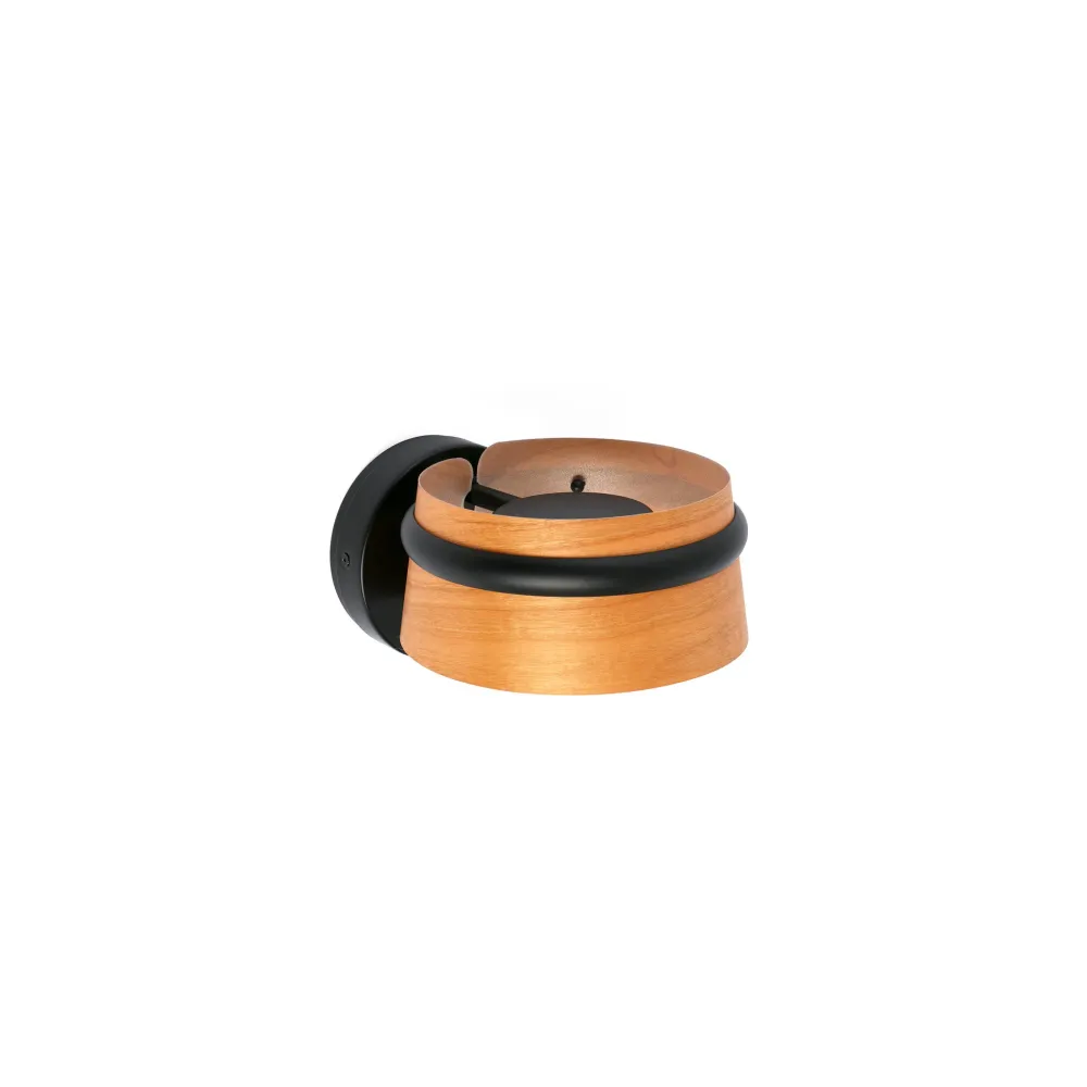 Faro LOOP Black wall lamp 29565