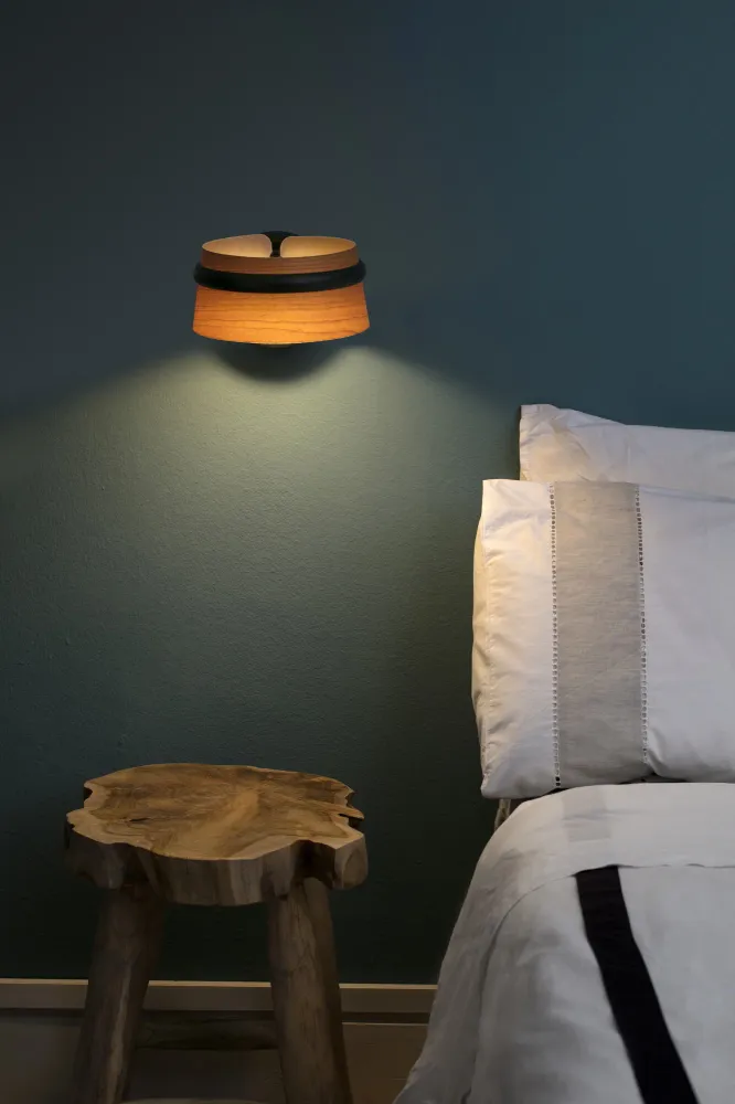 Faro LOOP Black wall lamp 29565