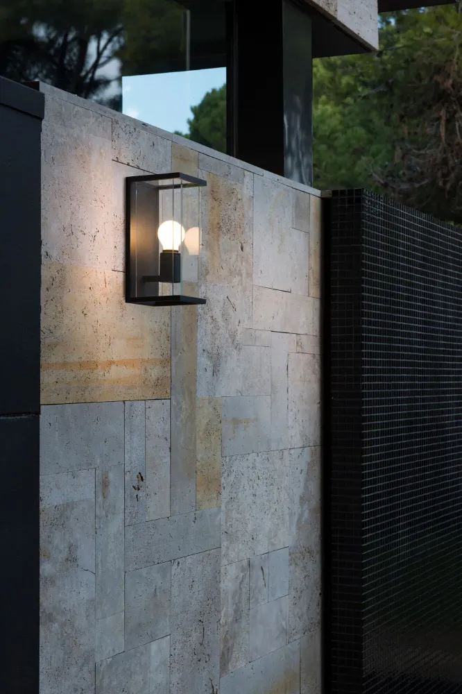Faro Nala Wall Lamp Dark Gray E27