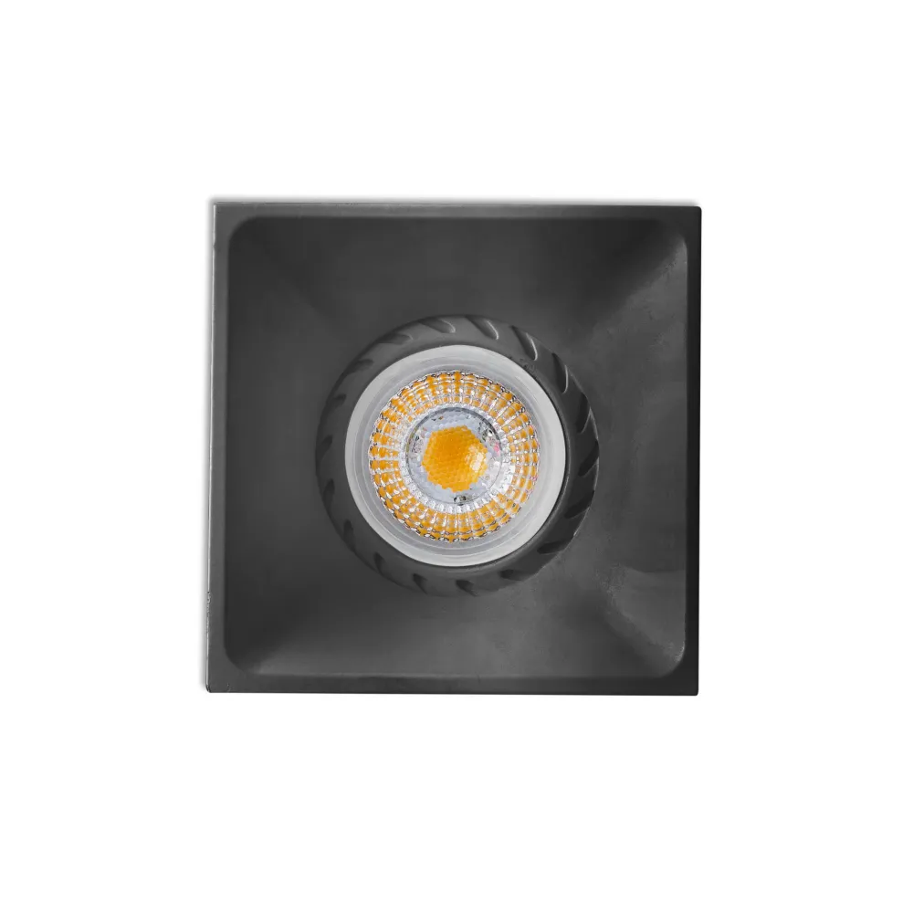 Faro NEON SQ Black recessed lamp 43410