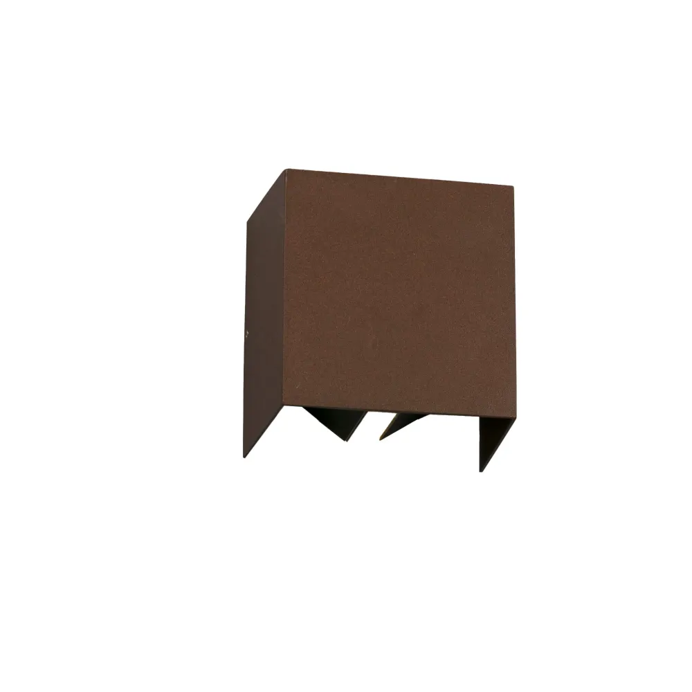Faro Olan Wall Light Oxide Brown Led 6W 3000K