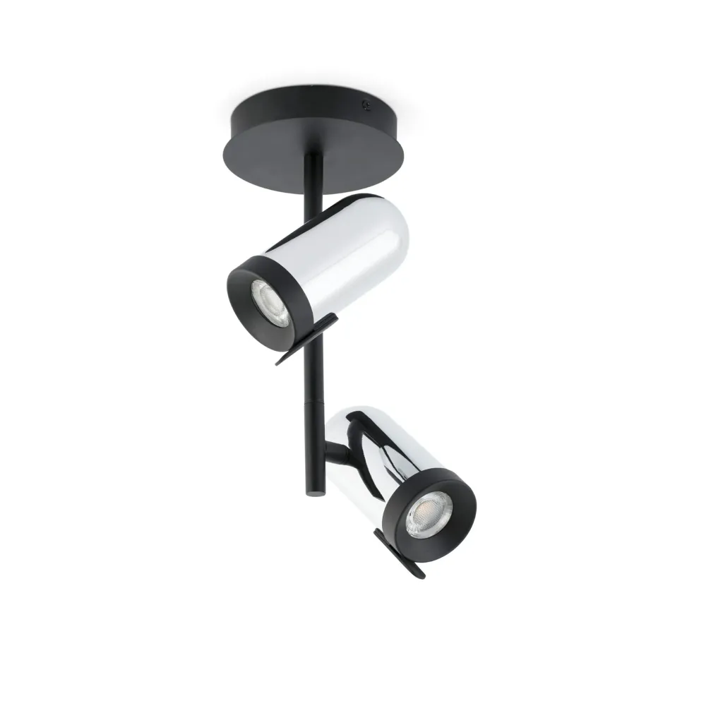 Faro ORLEANS 2L Chrome ceiling lamp 43534