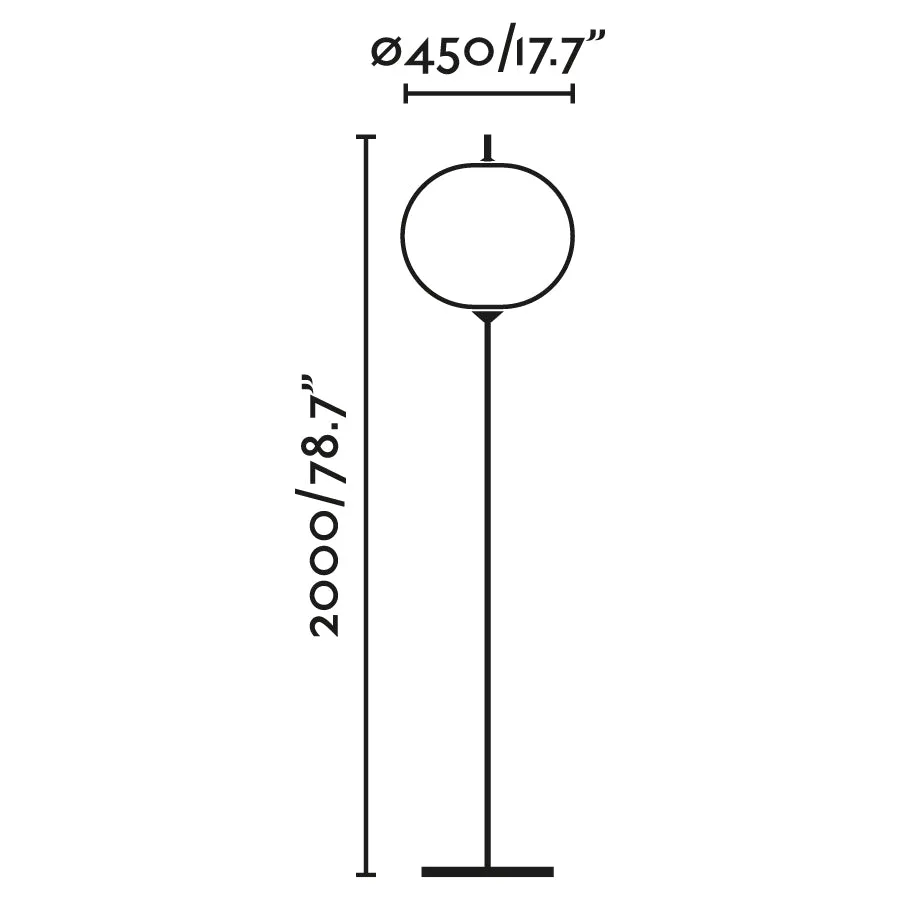 Faro Saigon Out Floor Lamp 2M R45