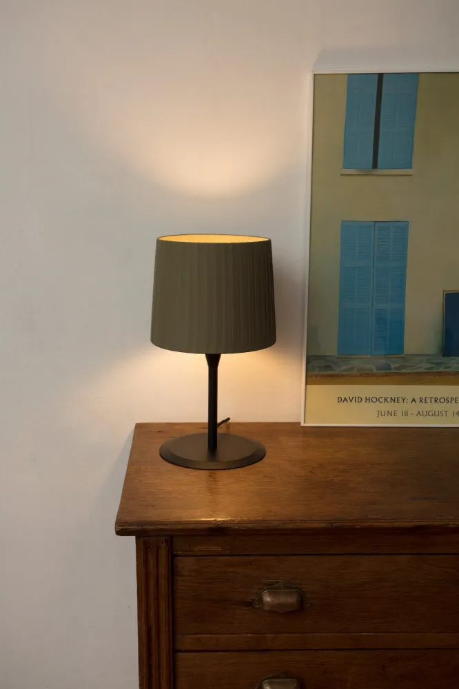 Faro SAMBA Table lamp black/green tape 64311-40