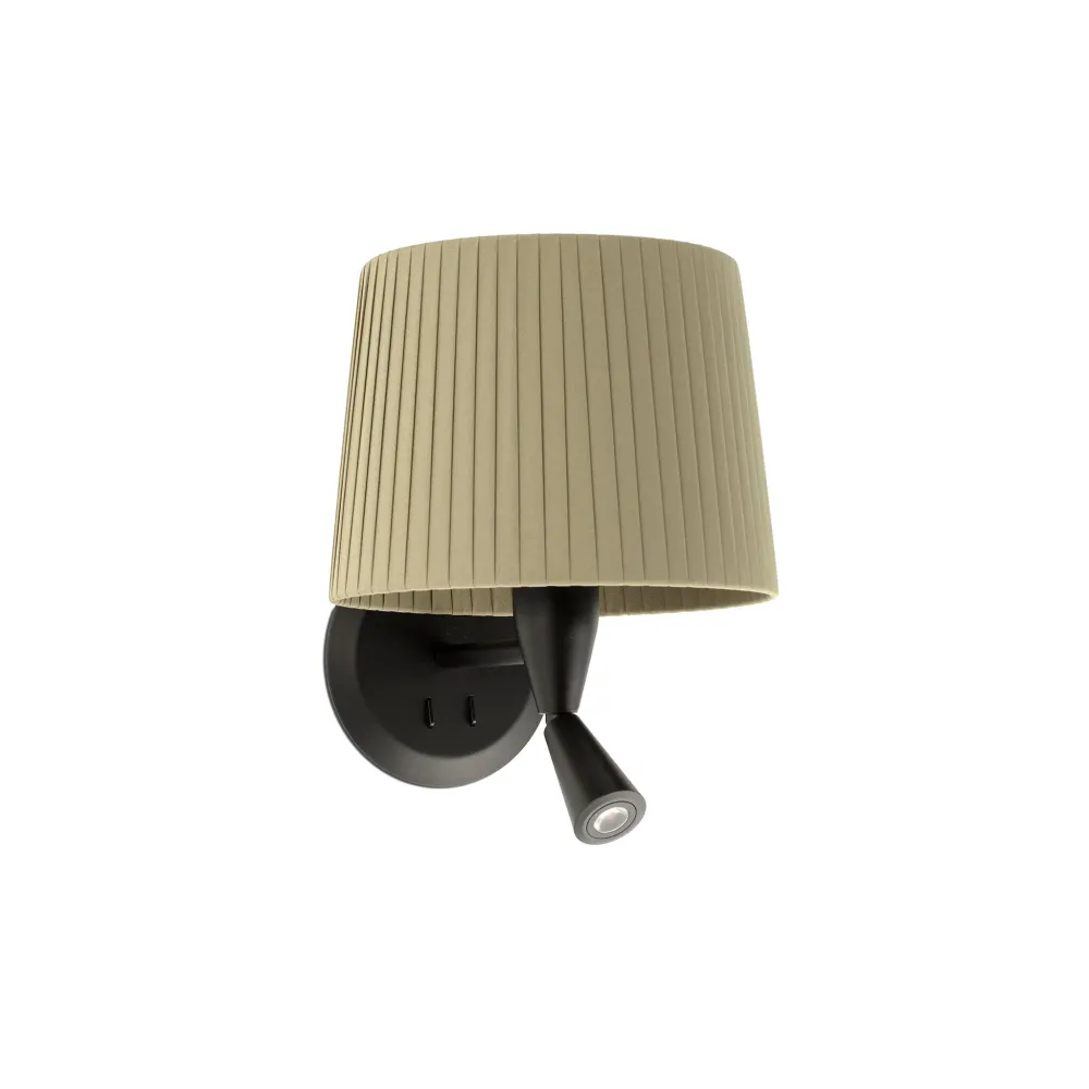 Faro SAMBA Wall lamp reader black/green tape 64309-37
