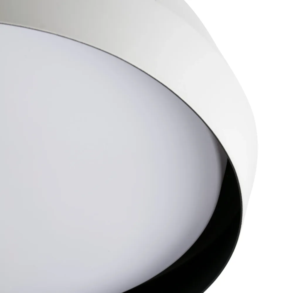 Faro SHOKU 350 white/black wall/ceiling lamp 64278
