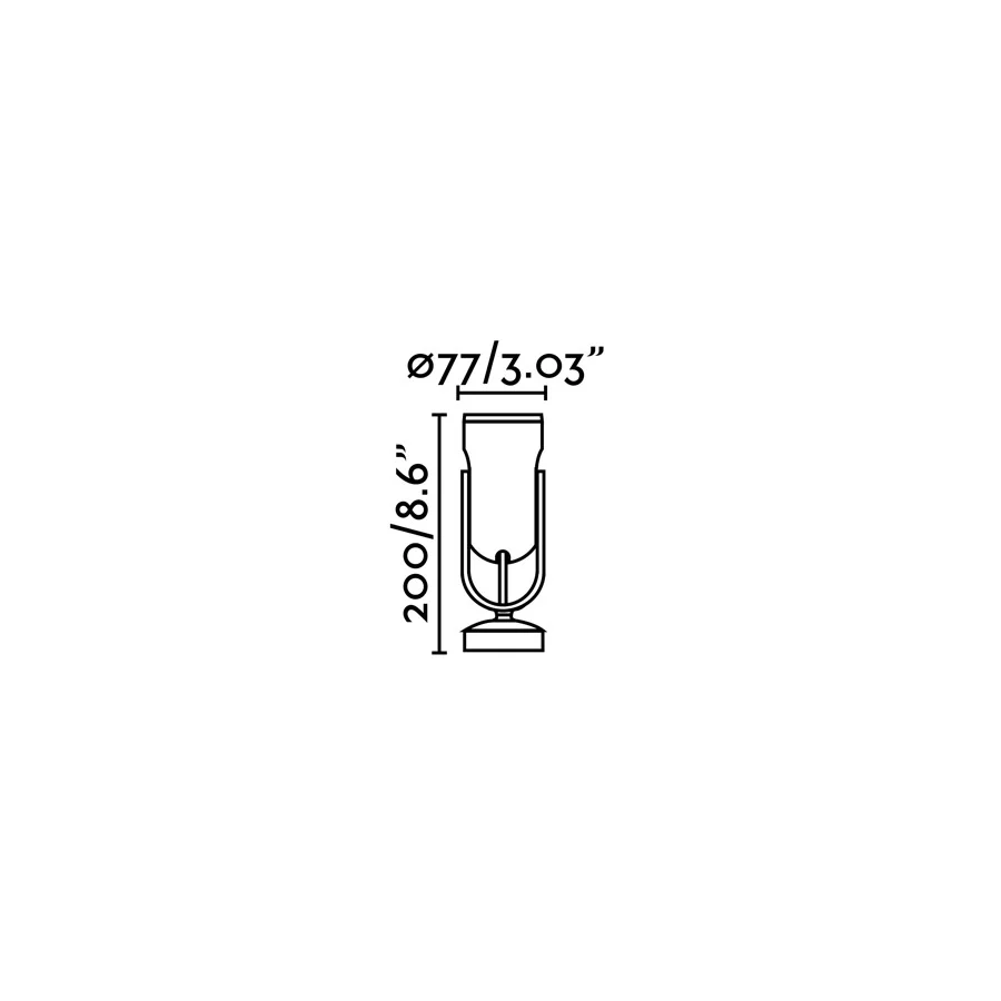 Faro Slot-1 Black Projector 13W 3000K