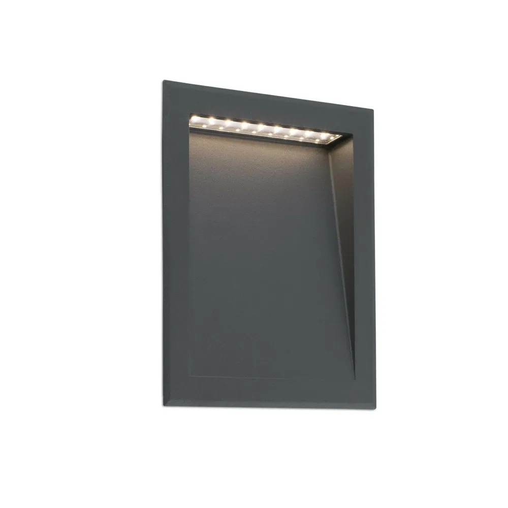 Faro Soun-1 Recessed LED Grey 8W 3000K