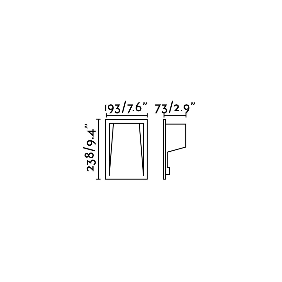 Faro Soun-1 Recessed LED Grey 8W 3000K