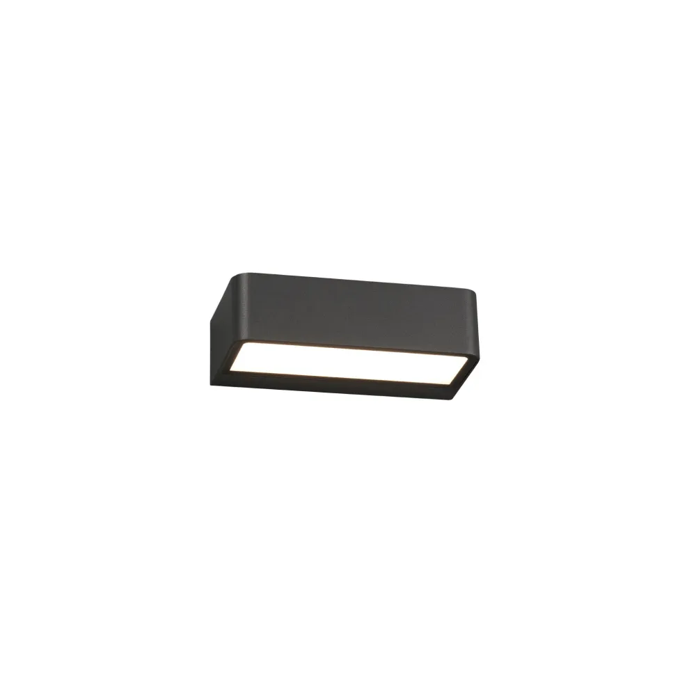 Faro Takua Wall Lamp Dark Gray Led 10W 3000K