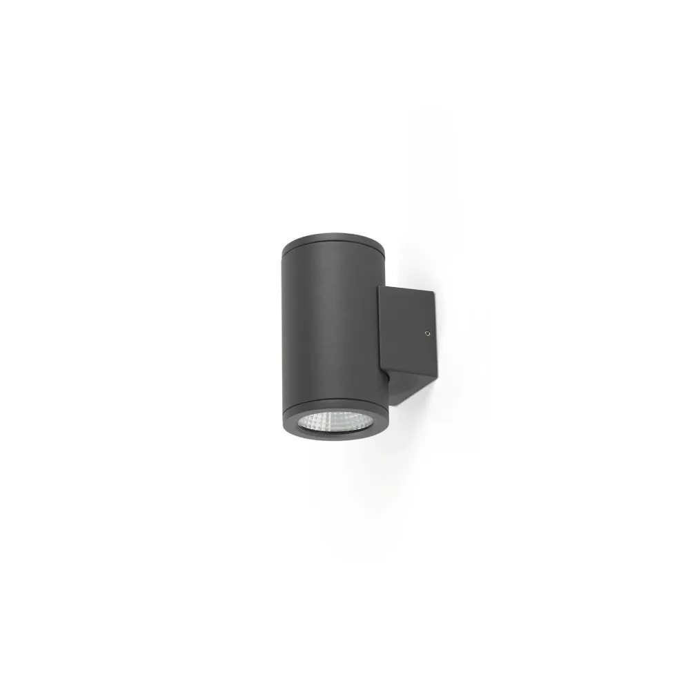 Faro TOND 2L Dark gray wall lamp 2700K 71917