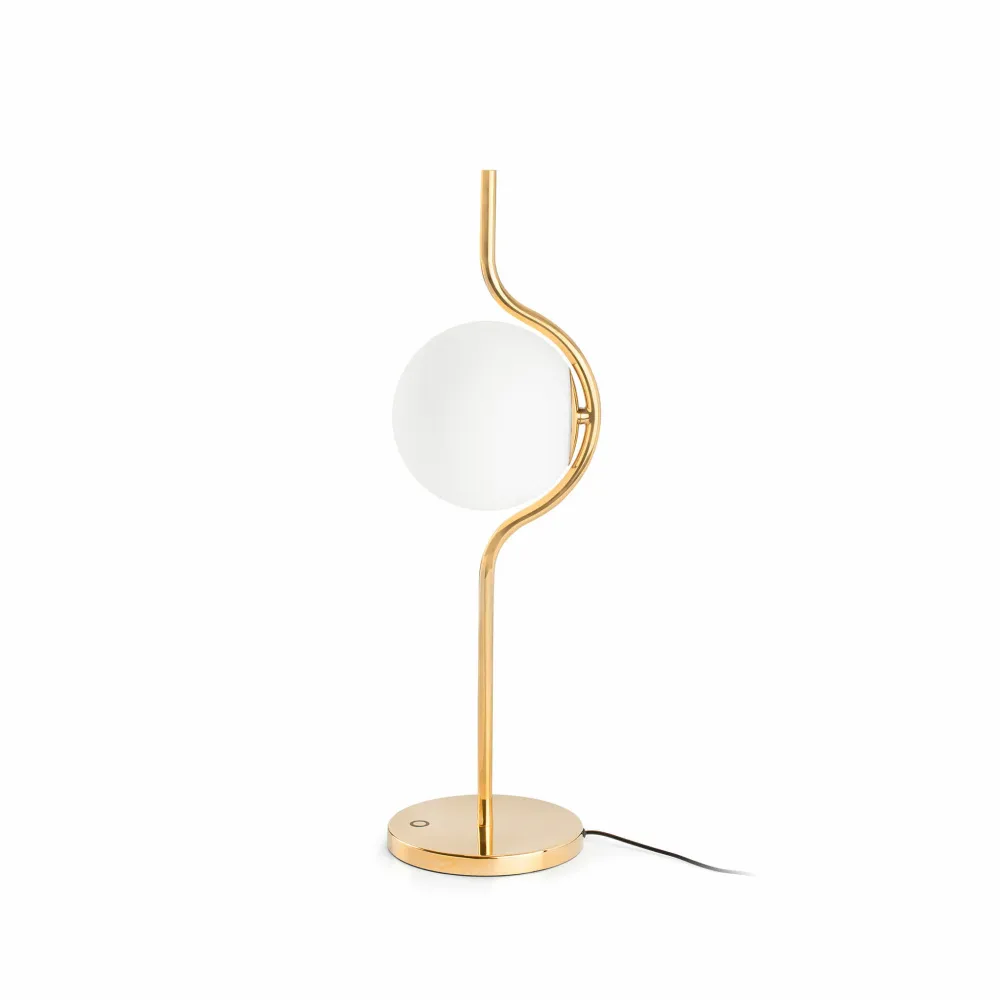 Faro LE VITA Dimmable gold table lamp 29692D