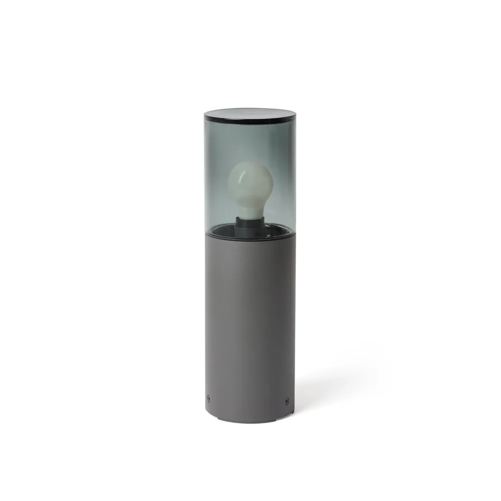KILA 400 Lighthouse Dark Smoked Gray Beacon Lamp 71747 Faro