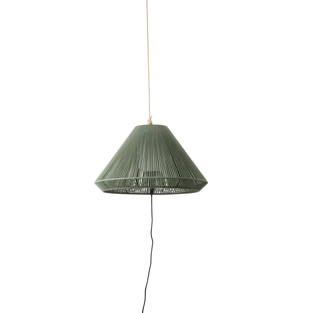 Saigon Out C70 Portable Hanging Light, Olive Green, Battery-Powered, Hole Cap, 71584-11 Faro