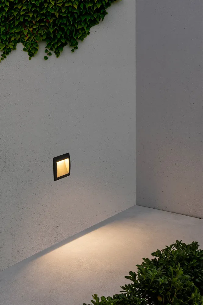 Sedna-3 Recessed Lighthouse Gray Led 3W 3000K Faro