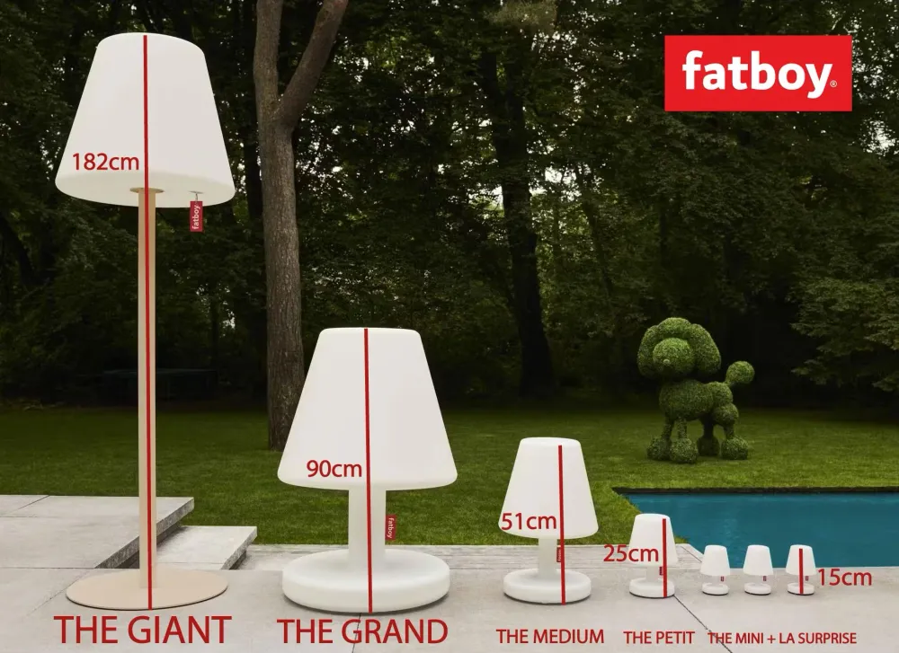 Fatboy Edison Medium Connect Lampe LED Outdoor ø32x51cm