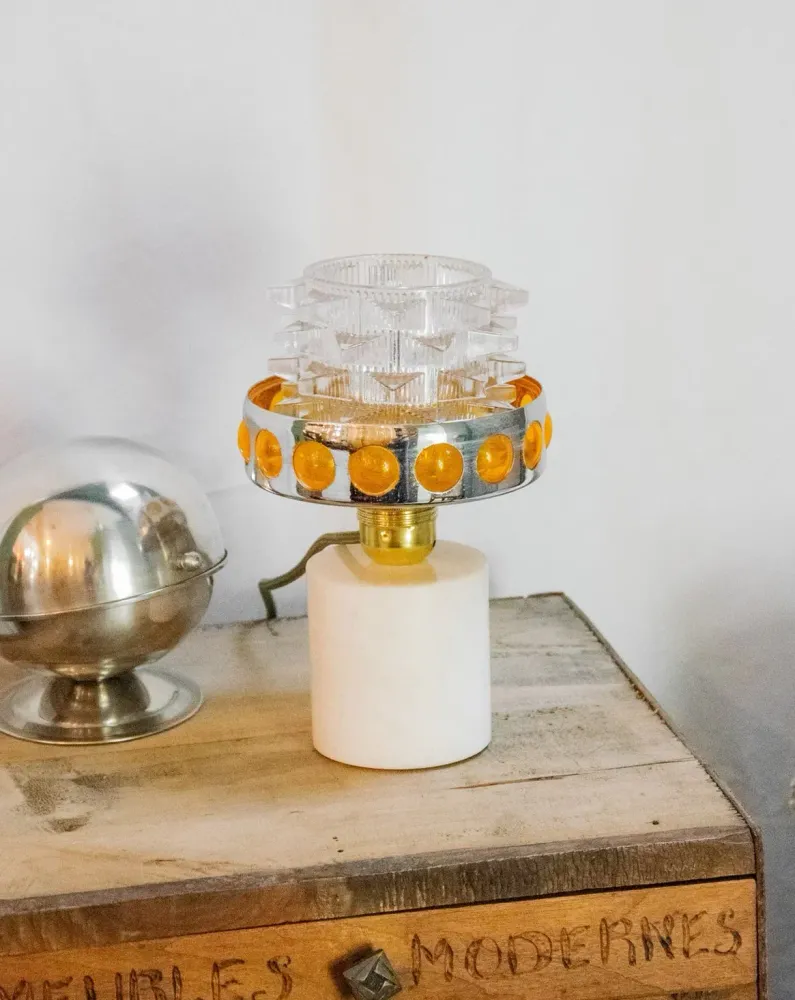 Julia, la lampe à poser en marbre N°651 FCGNT