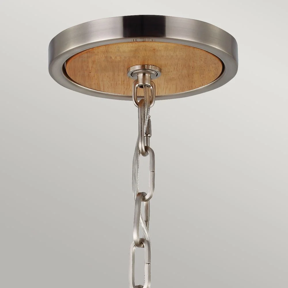 Lampe à suspension Feiss (FE-ALLIER-P-L-LW) Bois de chêne Allier E27