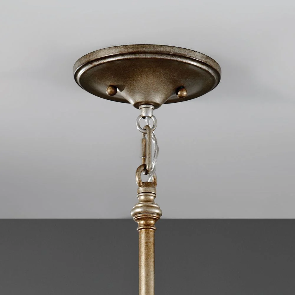 Lampe à suspension Feiss (FE-LUCIA-P-C) Lucia bauhinia cristal, acier E27