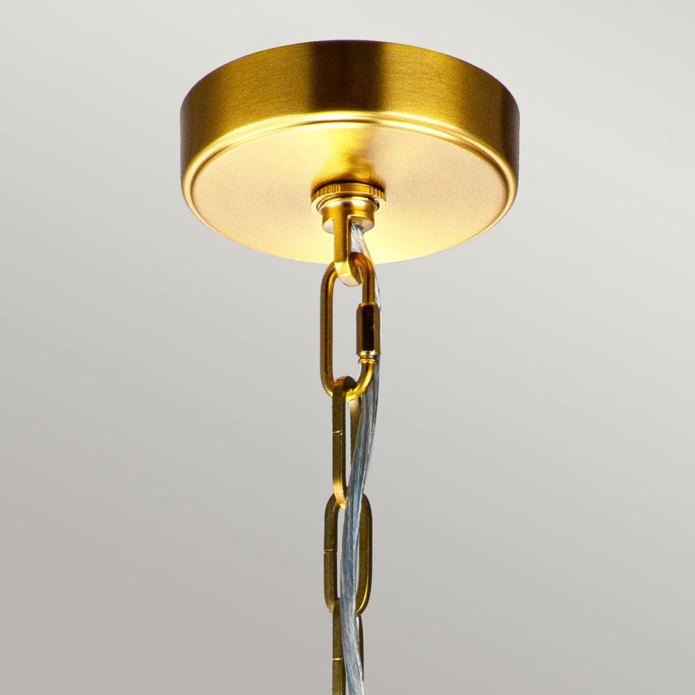 Lampe à suspension Feiss (FE-NICO-P-L-BB) Nico acier E27