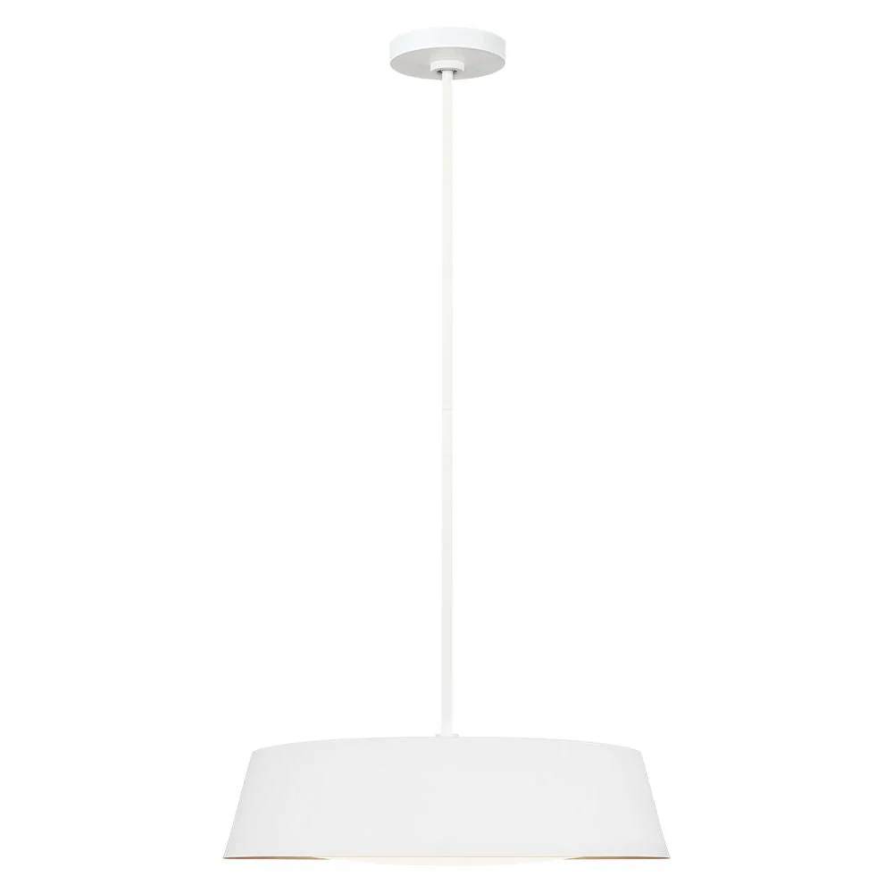Suspension Feiss (FE-ASHER-5P-WHT) Acier Asher, verre E14 5L