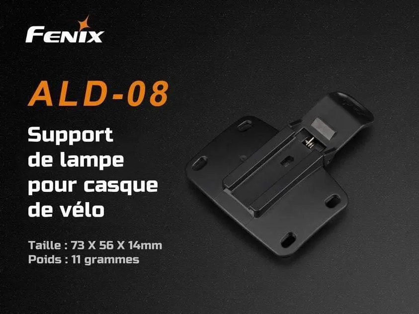 Fenix ALD-08 Support de lampe pour casque de vélo