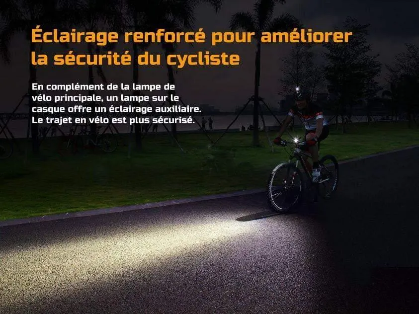 Fenix ALD-08 Support de lampe pour casque de vélo