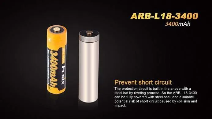 Fenix ARBL18-3400 - Batterie 3.6V - 3400mAh