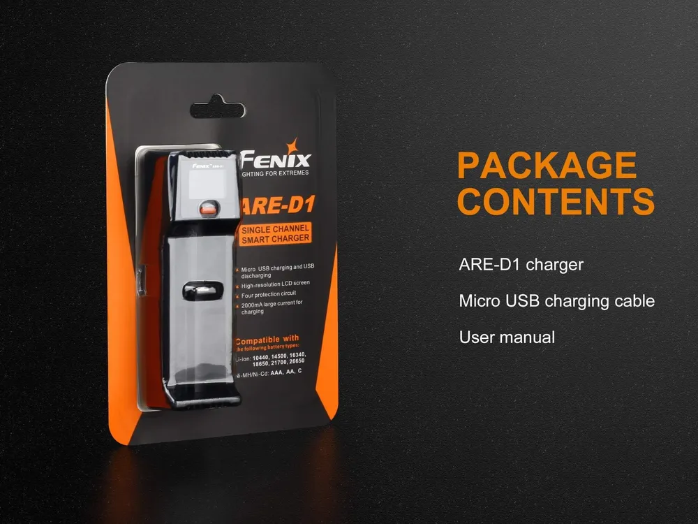 Fenix ARE-D1 - Chargeur intelligent monocanal