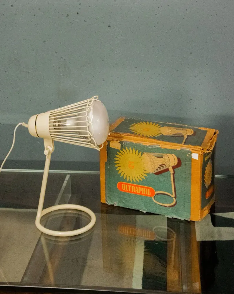 Julia, la lampe chauffante Infraphil à poser N°611 FEPCD