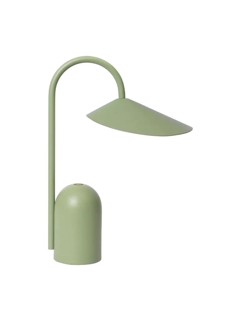 Ferm Living - Arum Portable Lampe - Green de thé