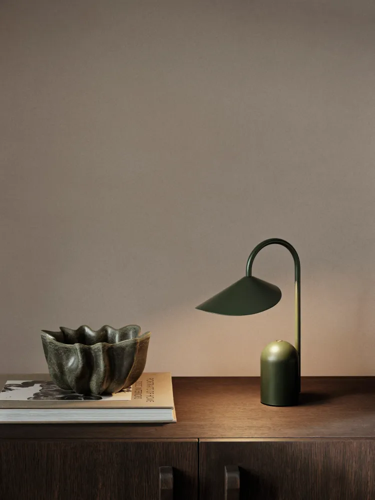 Arum Portable Lamp - Grass Green Ferm Living - COM