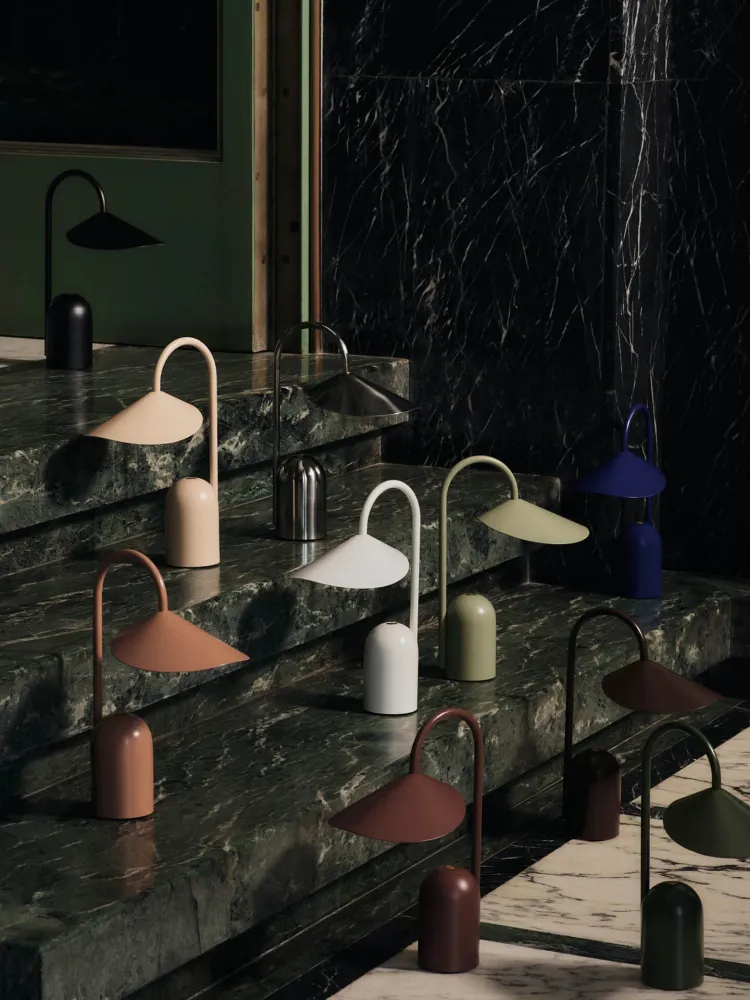 Arum Portable Lamp - Grass Green Ferm Living - COM