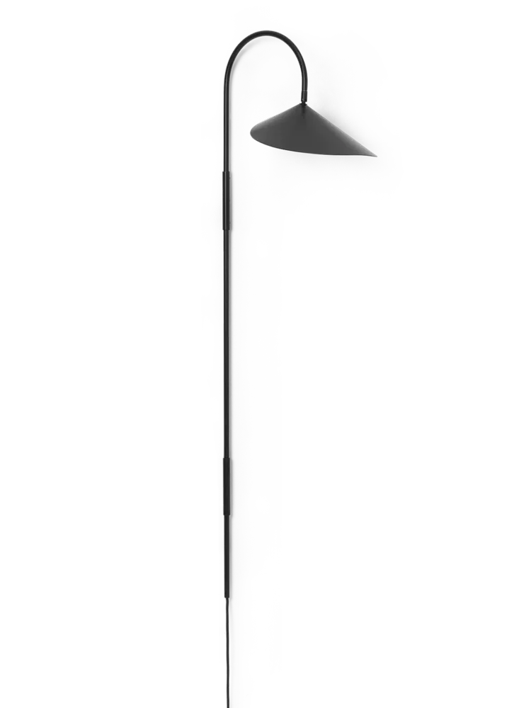Arum Swivel Wall Lamp Tall - Black Ferm Living - COM