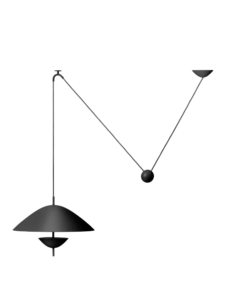 Lod Pendant - Blackened Iron Ferm Living - COM