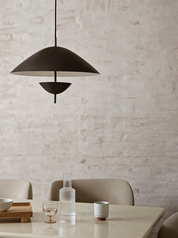 Lod Pendant - Blackened Iron Ferm Living - COM