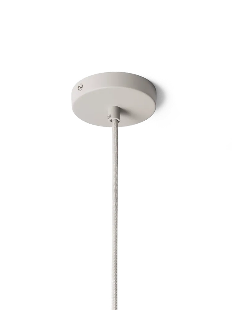 Socket Pendant Low - Light Grey Ferm Living - COM