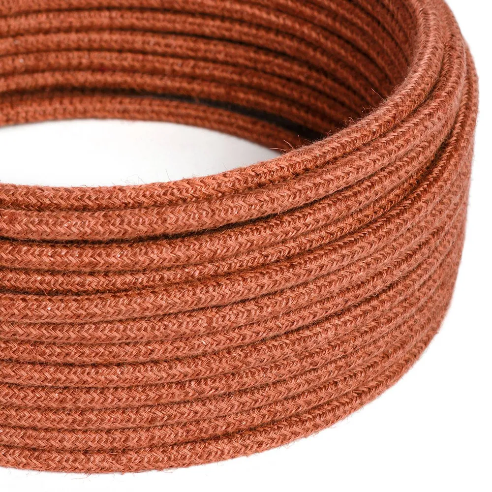 Fil Tissé - Jute Terre Orange RN27 - Certifié UL