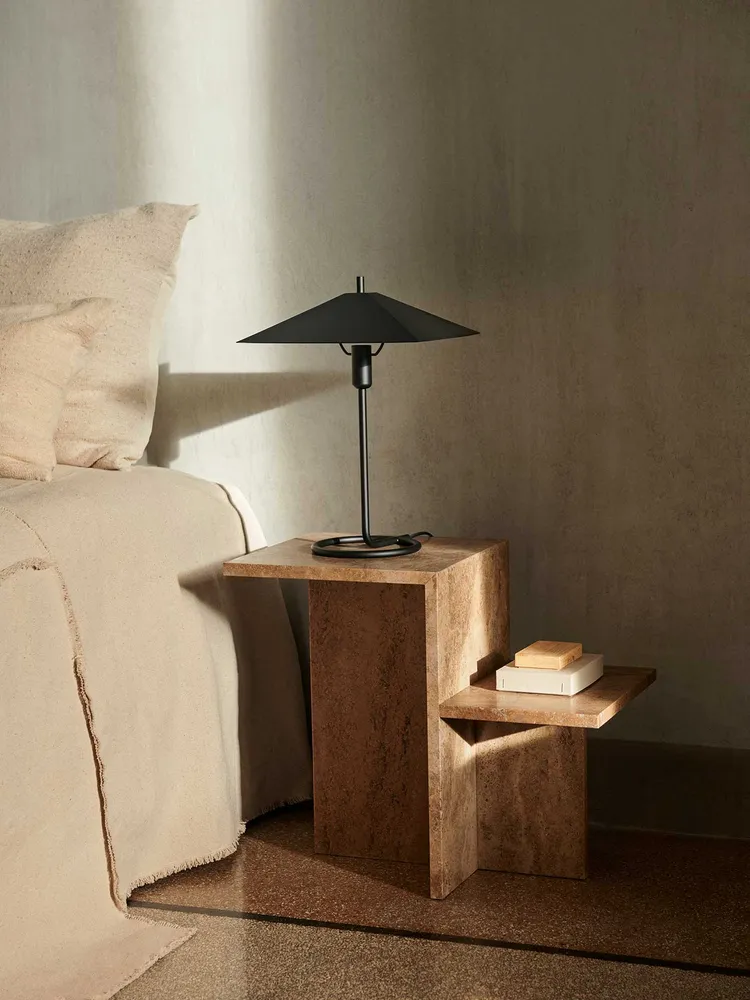 Filo Table Lamp Square - Black/Black