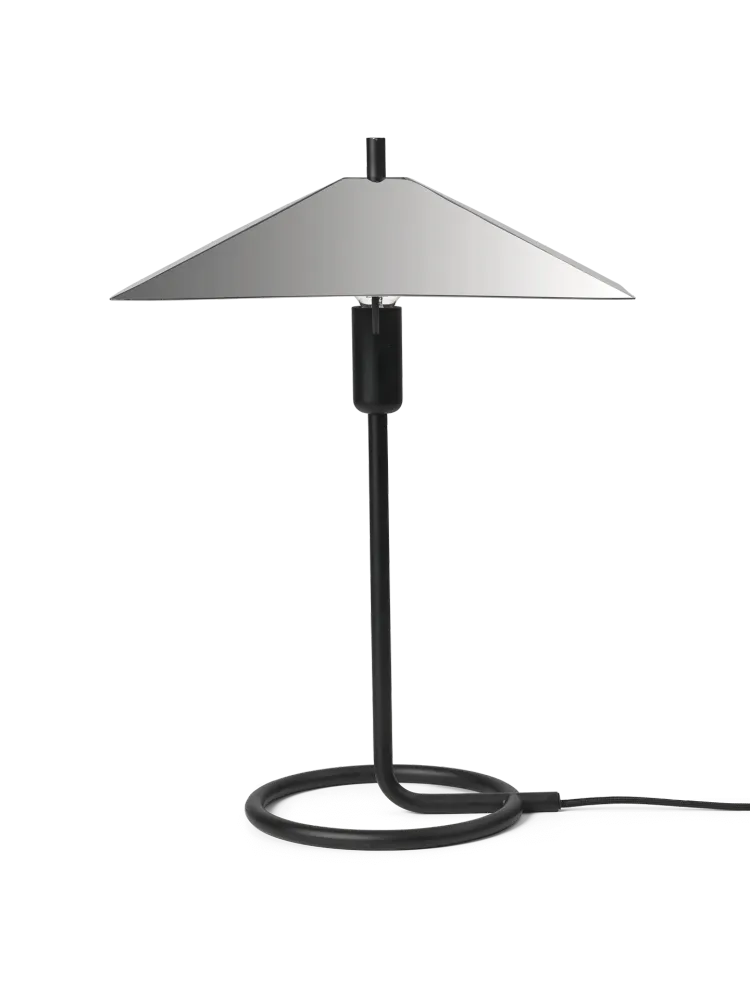 Filo Table Lamp Square - Black/Mirror Polished
