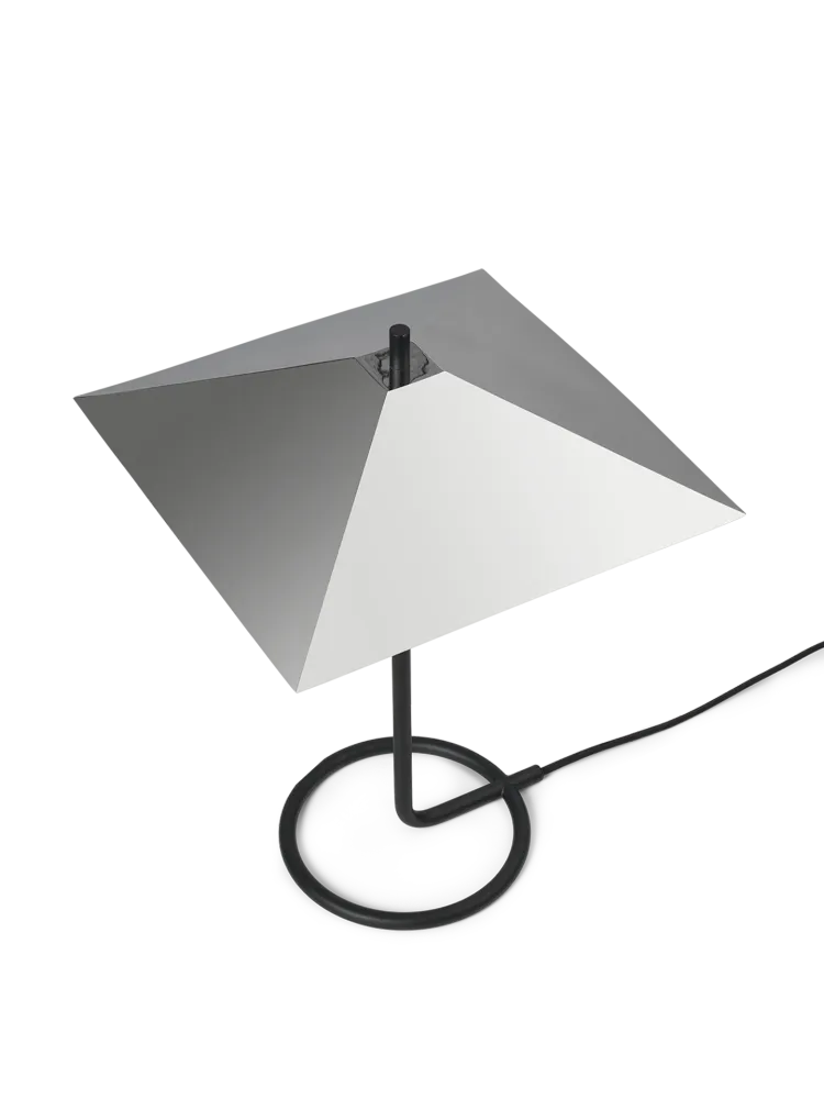 Filo Table Lamp Square - Black/Mirror Polished