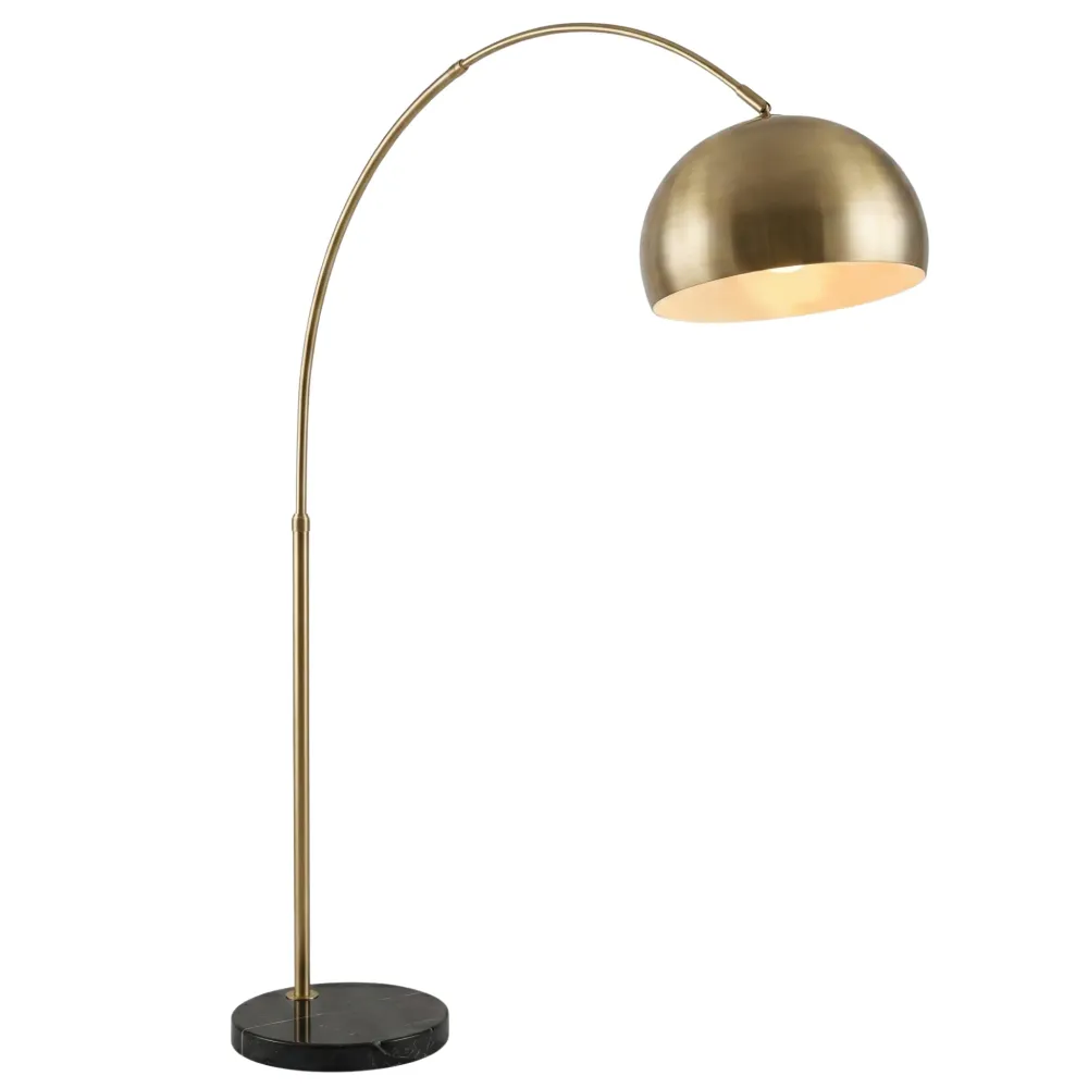 Lampadaire Arc Bronze Premium – Design Luxe & Élégance Tunisie Fiolla Home