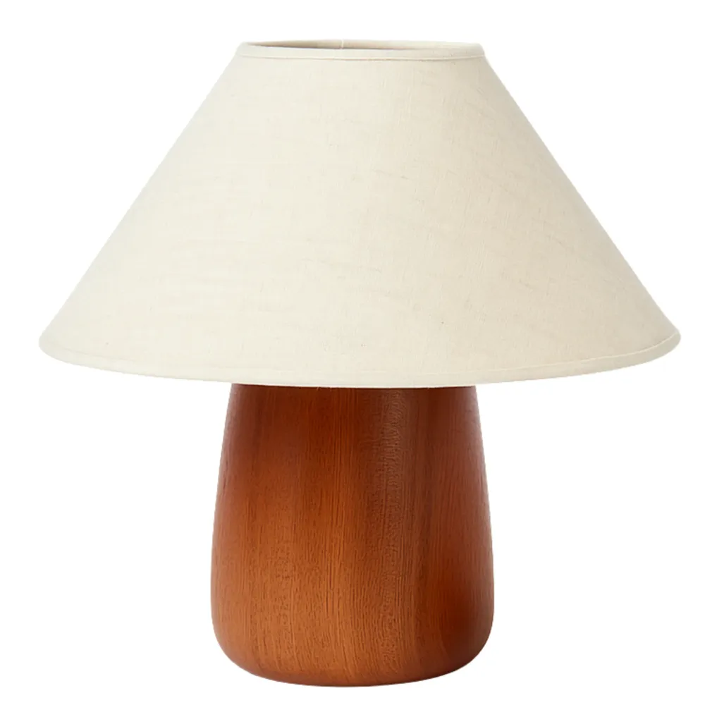 Lampe de Table Design en Bois | Ambre | Vente en Tunisie Fiolla Home