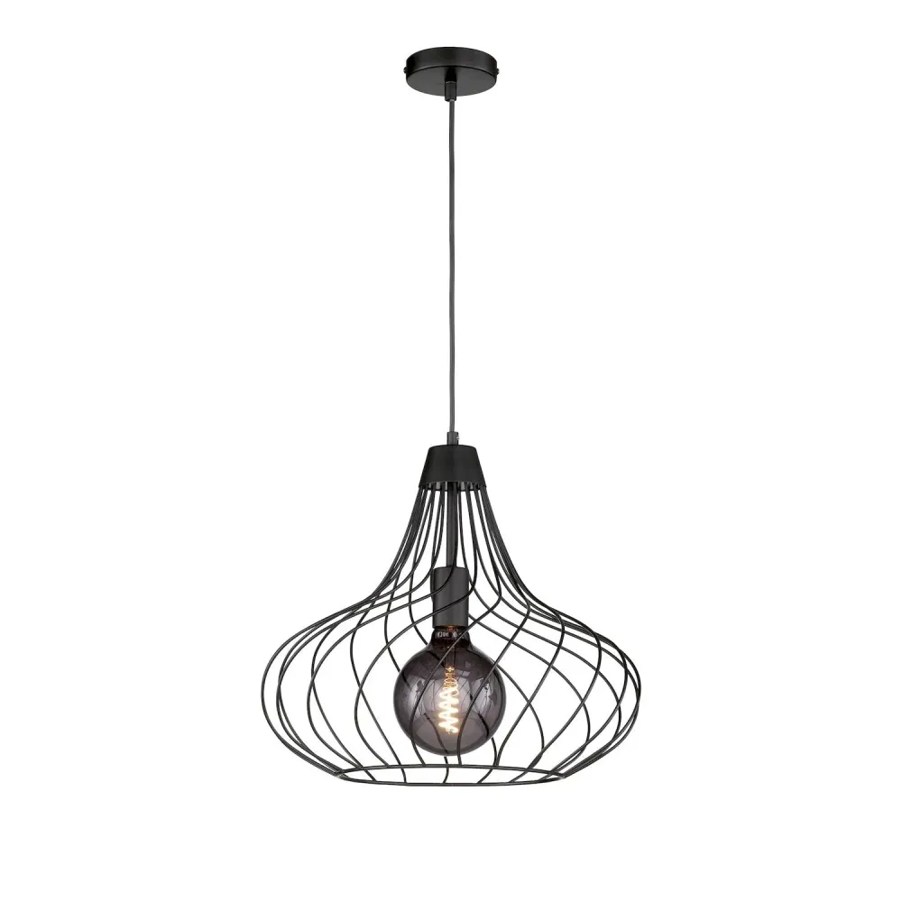 Lampe à suspension Fischer & Honsel Perle 1L E27