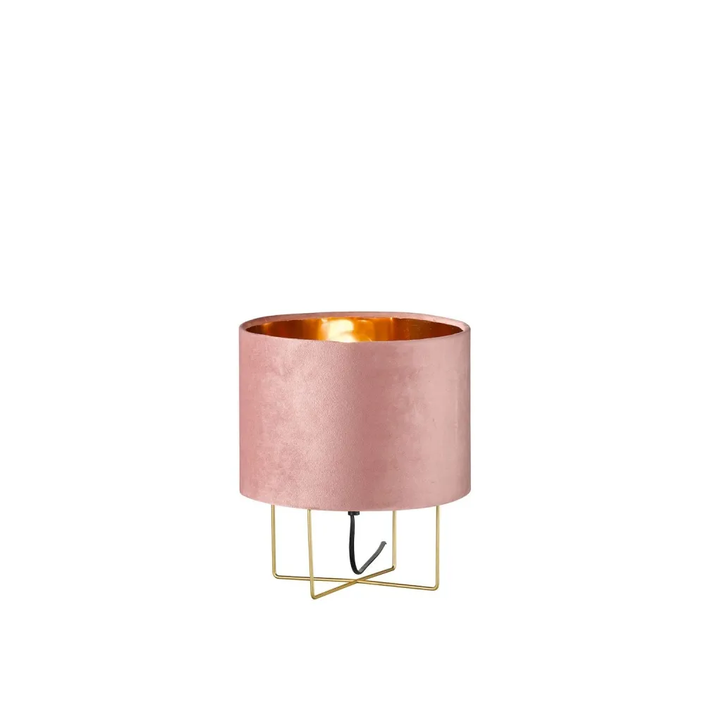Lampe de table Fischer & Honsel Aura 1L E27 Pink