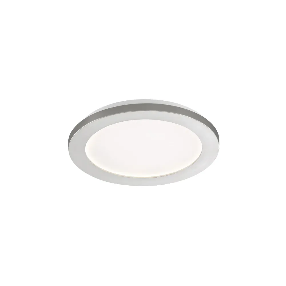 Plafonnier encastré Fischer & Honsel Gotland 1L LED Nickel