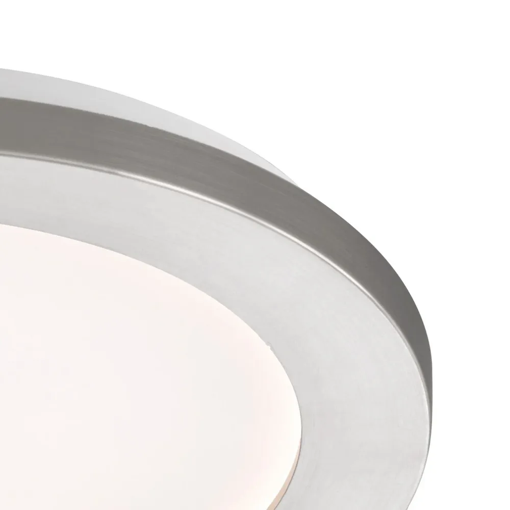 Plafonnier encastré Fischer & Honsel Gotland 1L LED Nickel