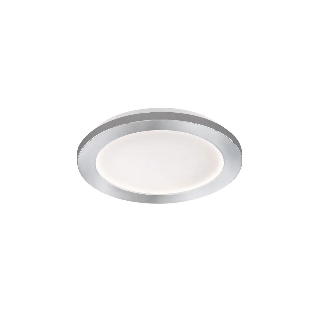 Plafonnier encastré Fischer & Honsel Gotland 1L LED Nickel