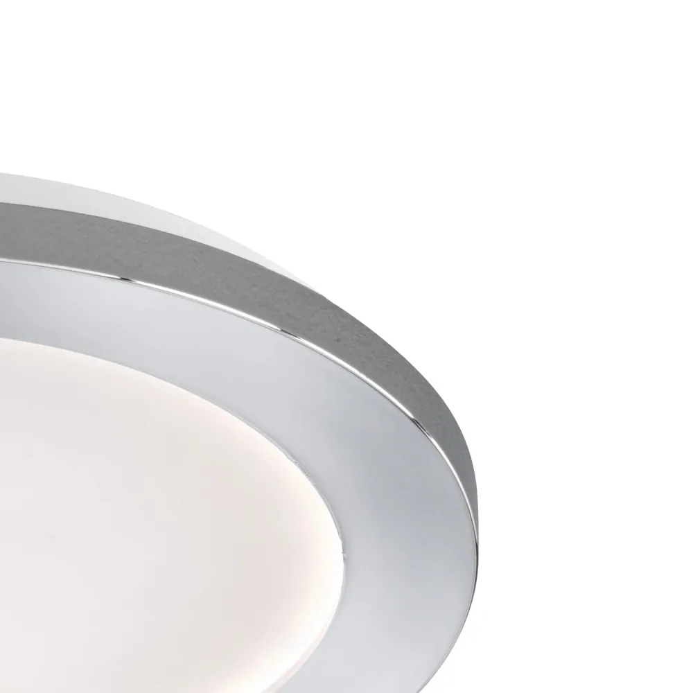 Plafonnier encastré Fischer & Honsel Gotland 1L LED Nickel